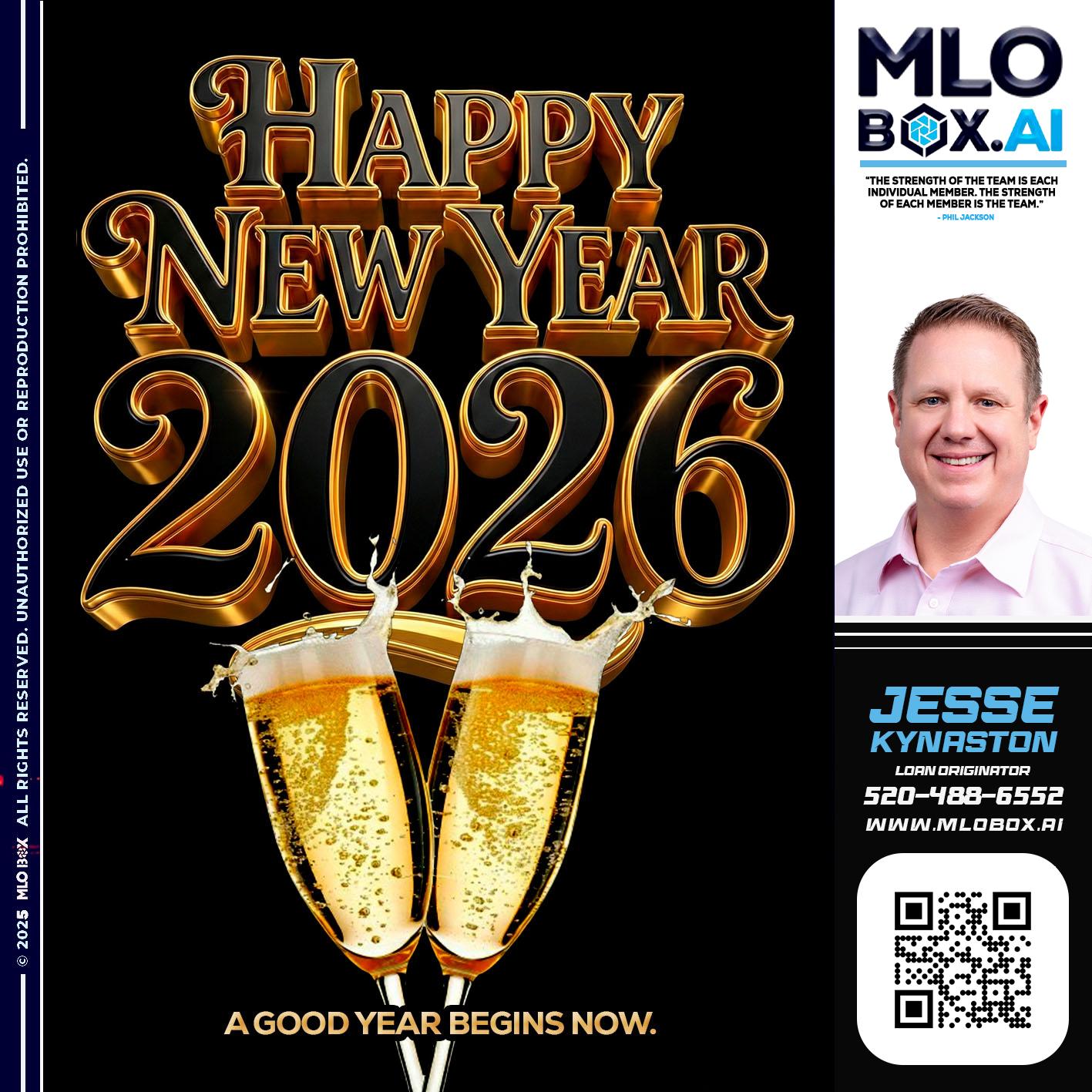 HAPPY NEW YEAR - Jesse Kynaston -Loan Originator