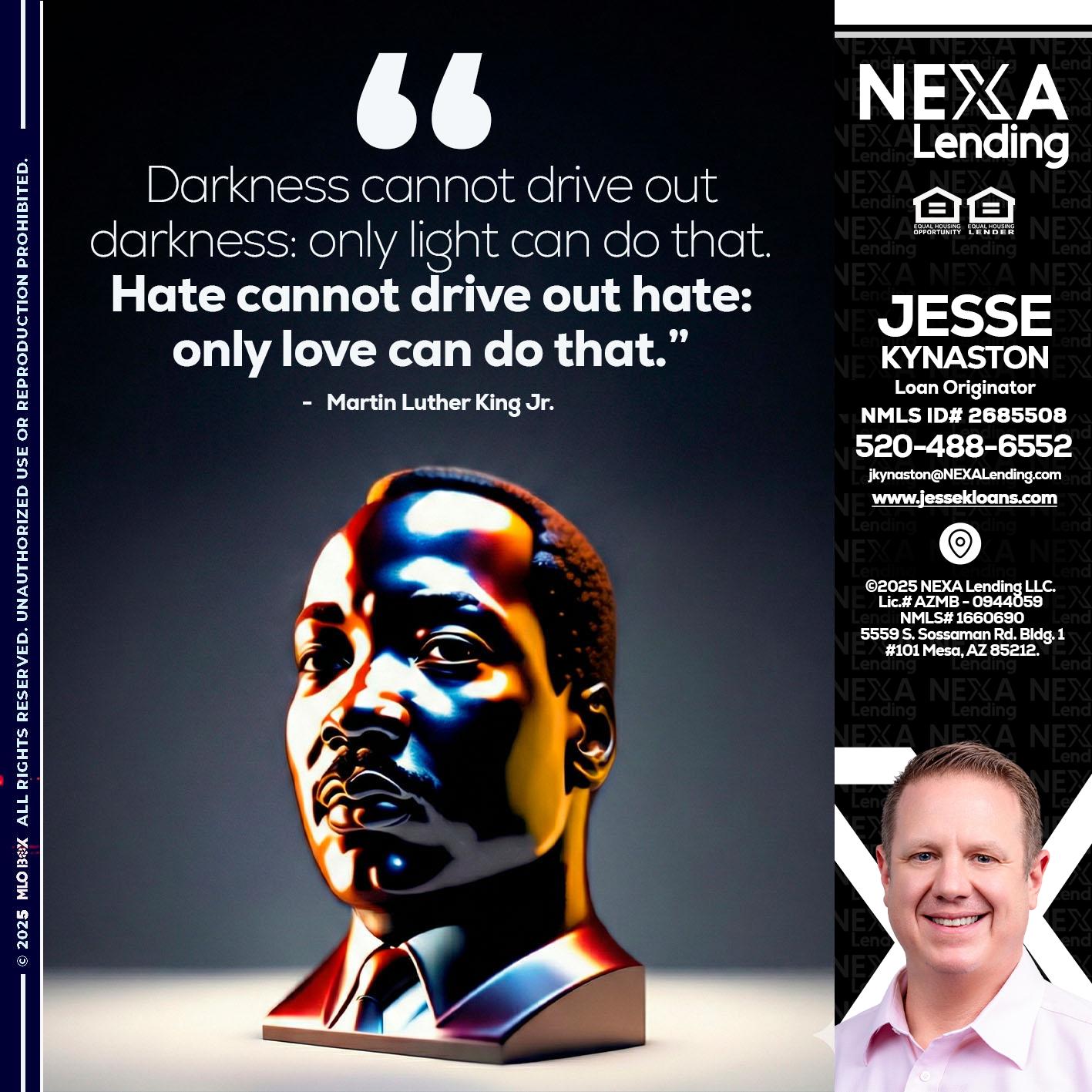 MLK 2026 - Jesse Kynaston -Loan Originator