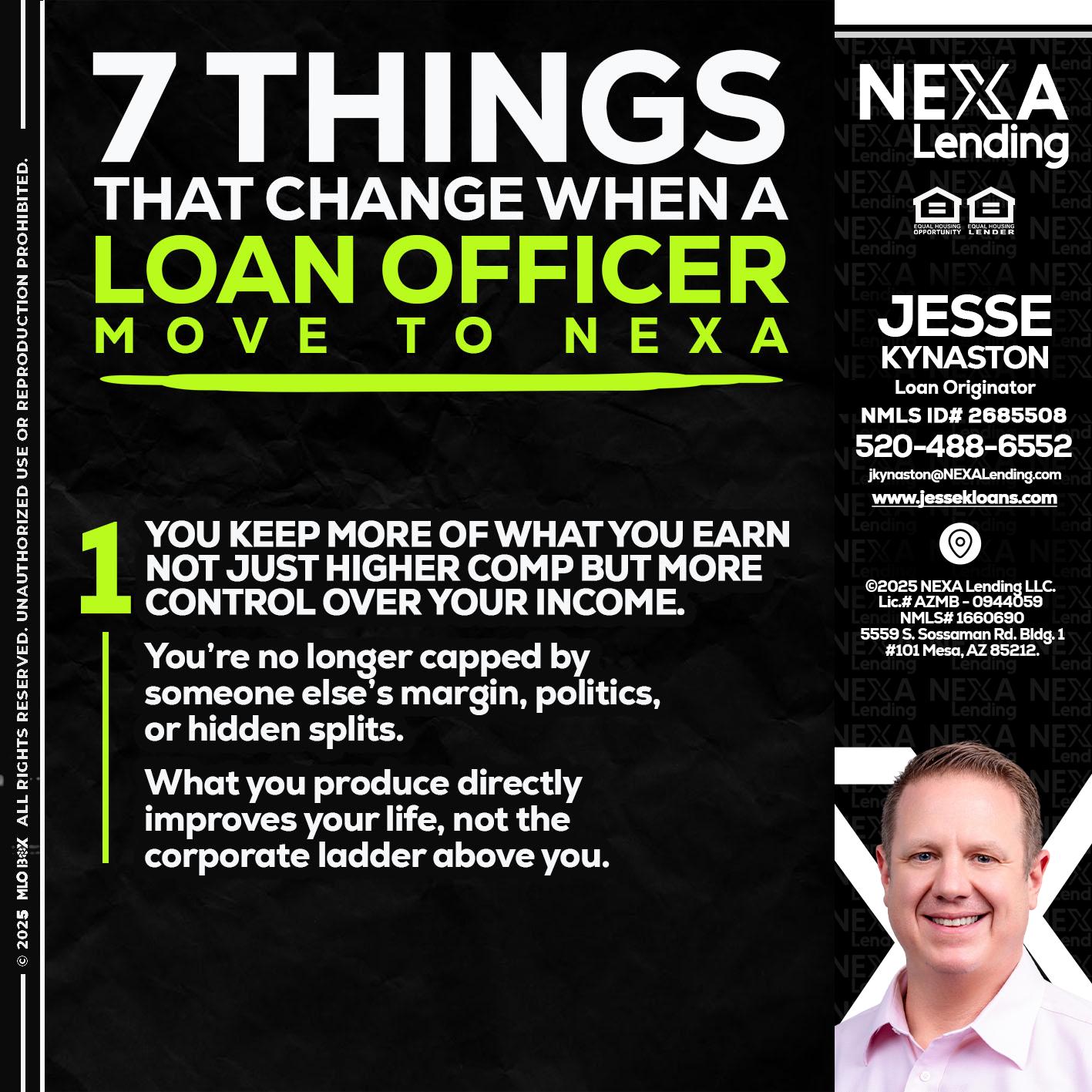 7 THINGS (1) - Jesse Kynaston -Loan Originator