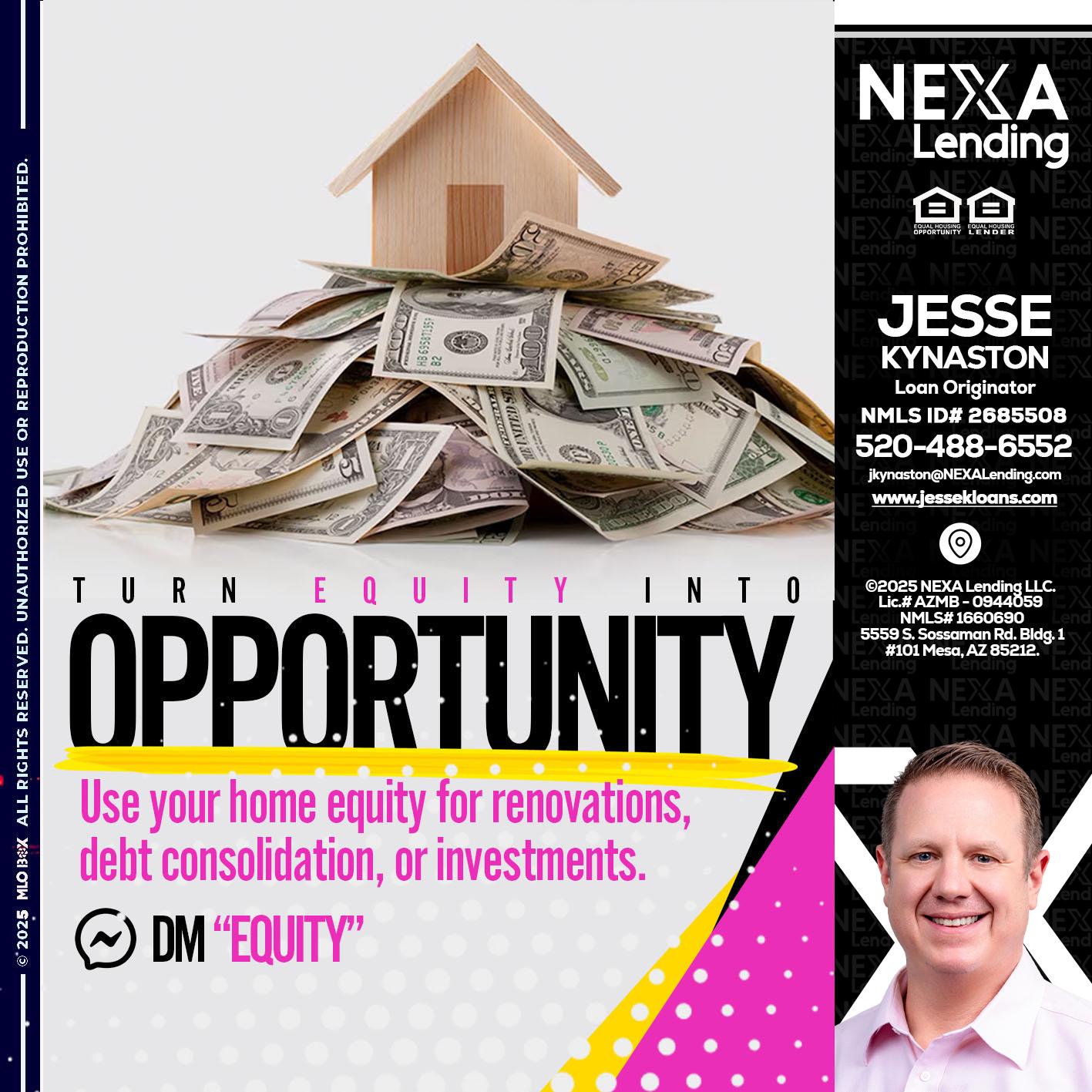 opportunity - Jesse Kynaston -Loan Originator