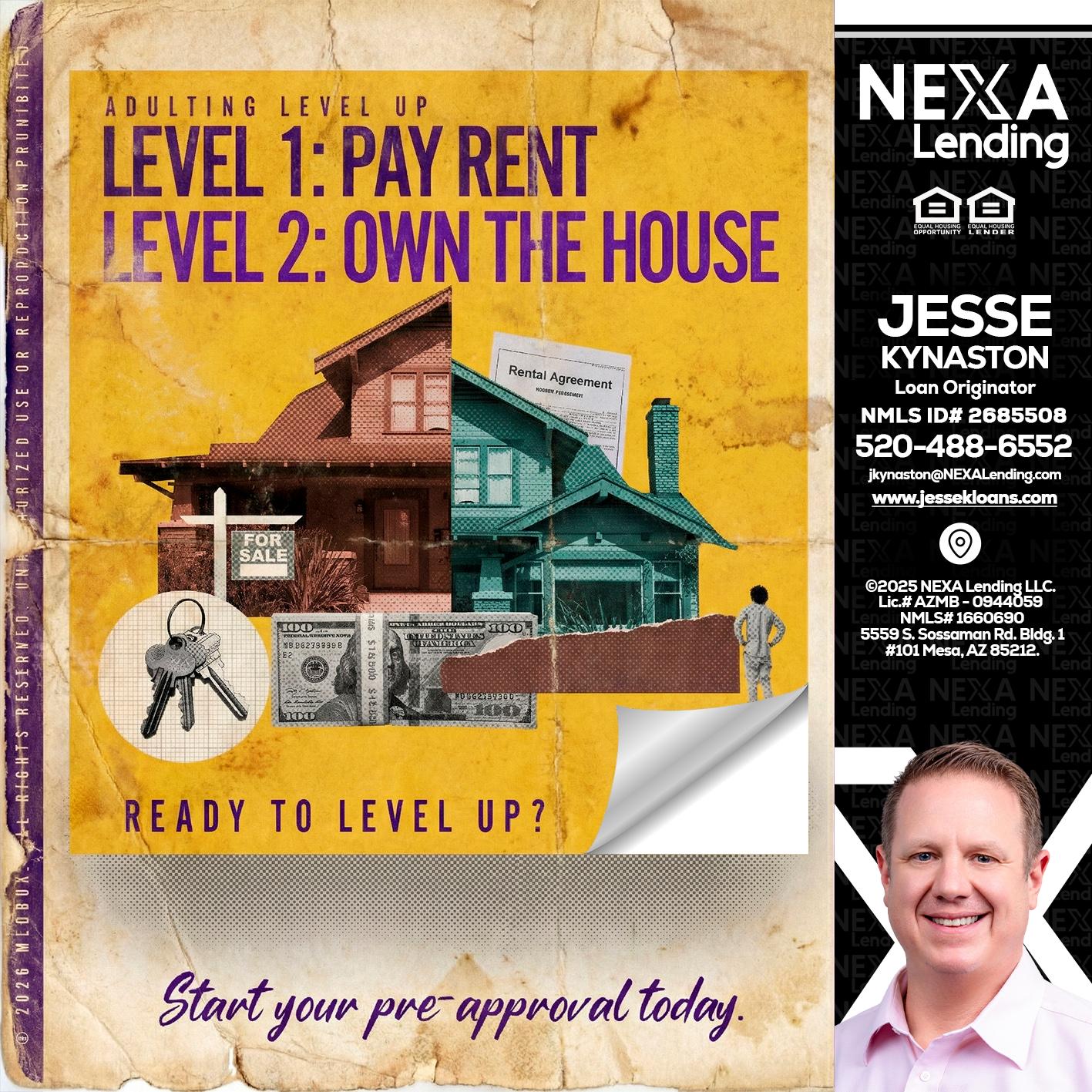 LEVEL 1 - Jesse Kynaston -Loan Originator