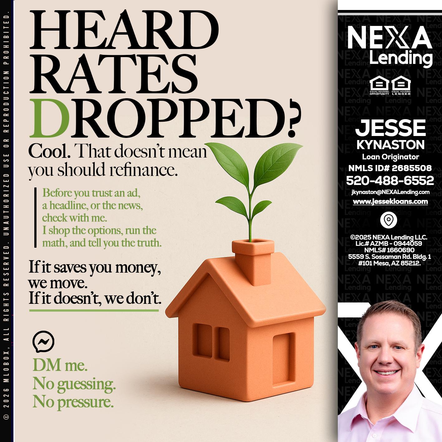 HEARD RATES - Jesse Kynaston -Loan Originator