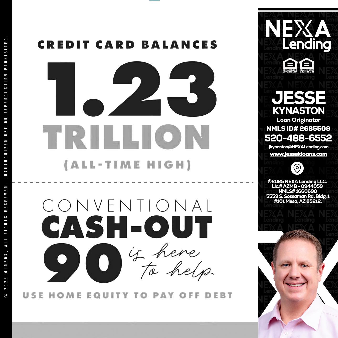 CREDIT CARD BALANCE - Jesse Kynaston -Loan Originator