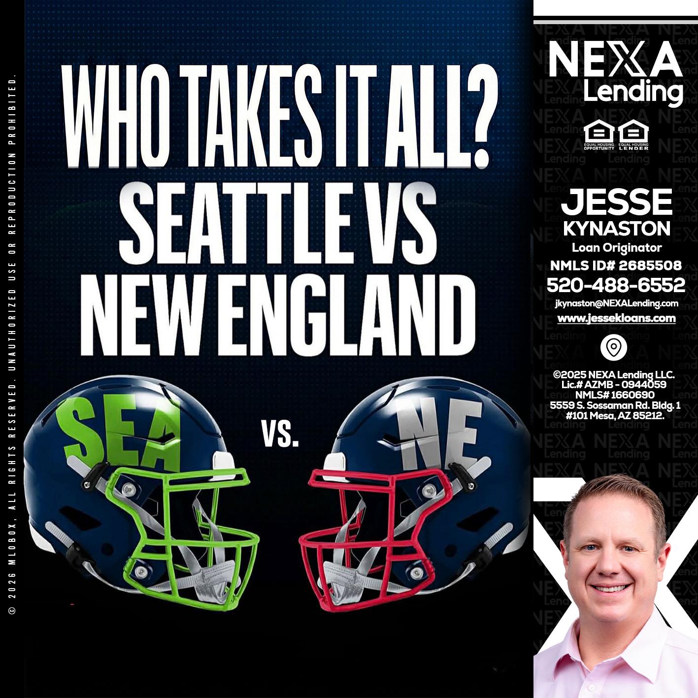 WHO TAKE IT ALL? - Jesse Kynaston -Loan Originator