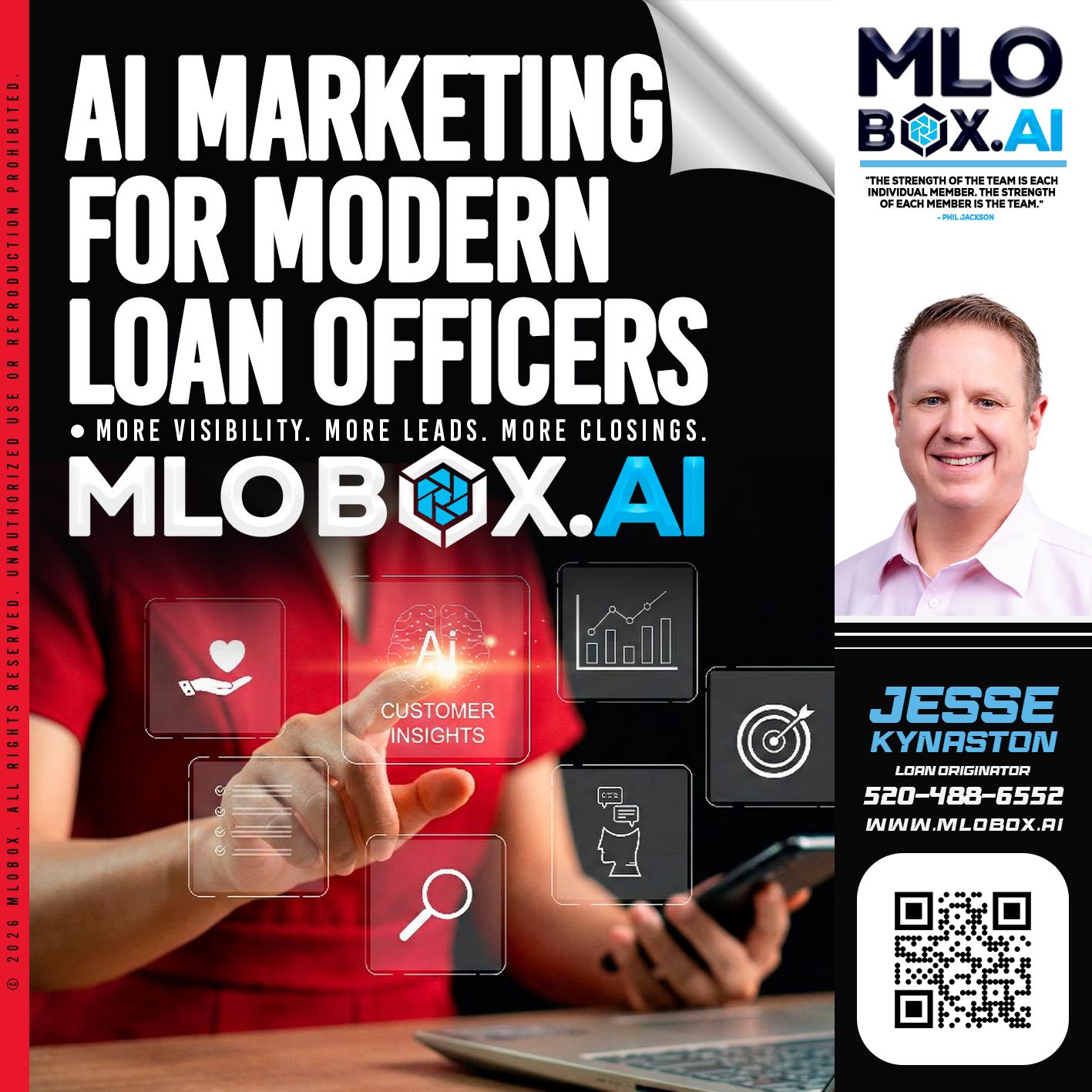AI MARKETING - Jesse Kynaston -Loan Originator