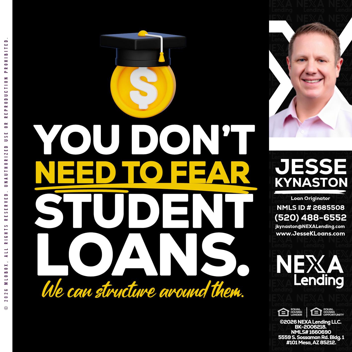 YOU DONT NEED - Jesse Kynaston -Loan Originator