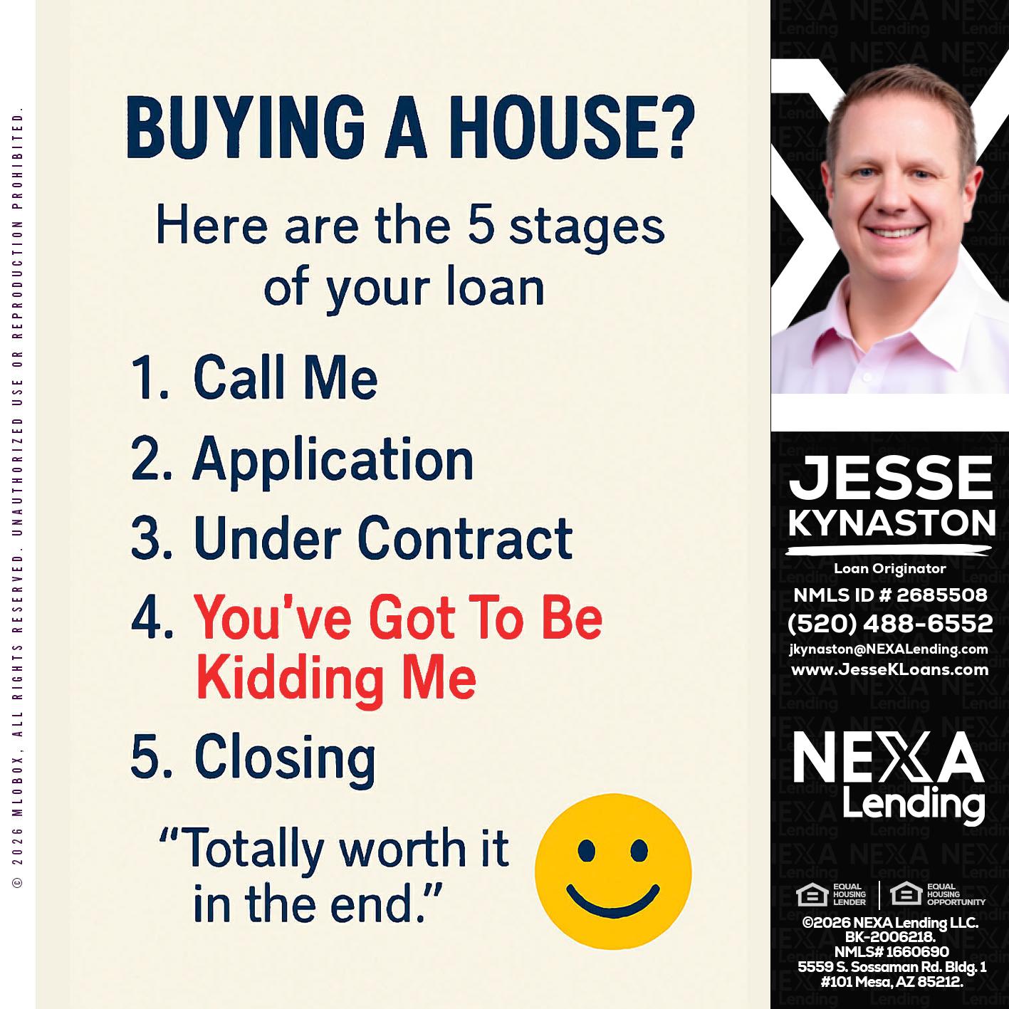 BUYING A HOUSE - Jesse Kynaston -Loan Originator