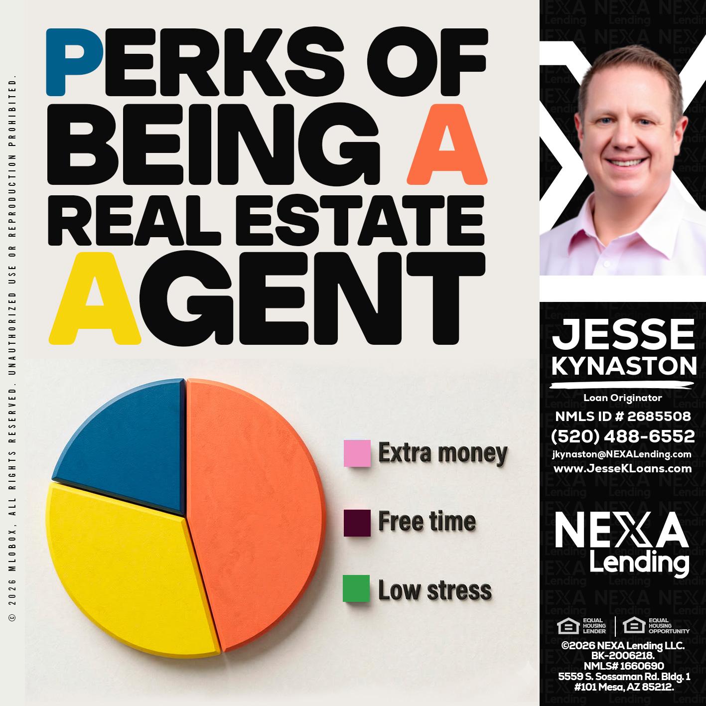 PERKS OF BEING - Jesse Kynaston -Loan Originator