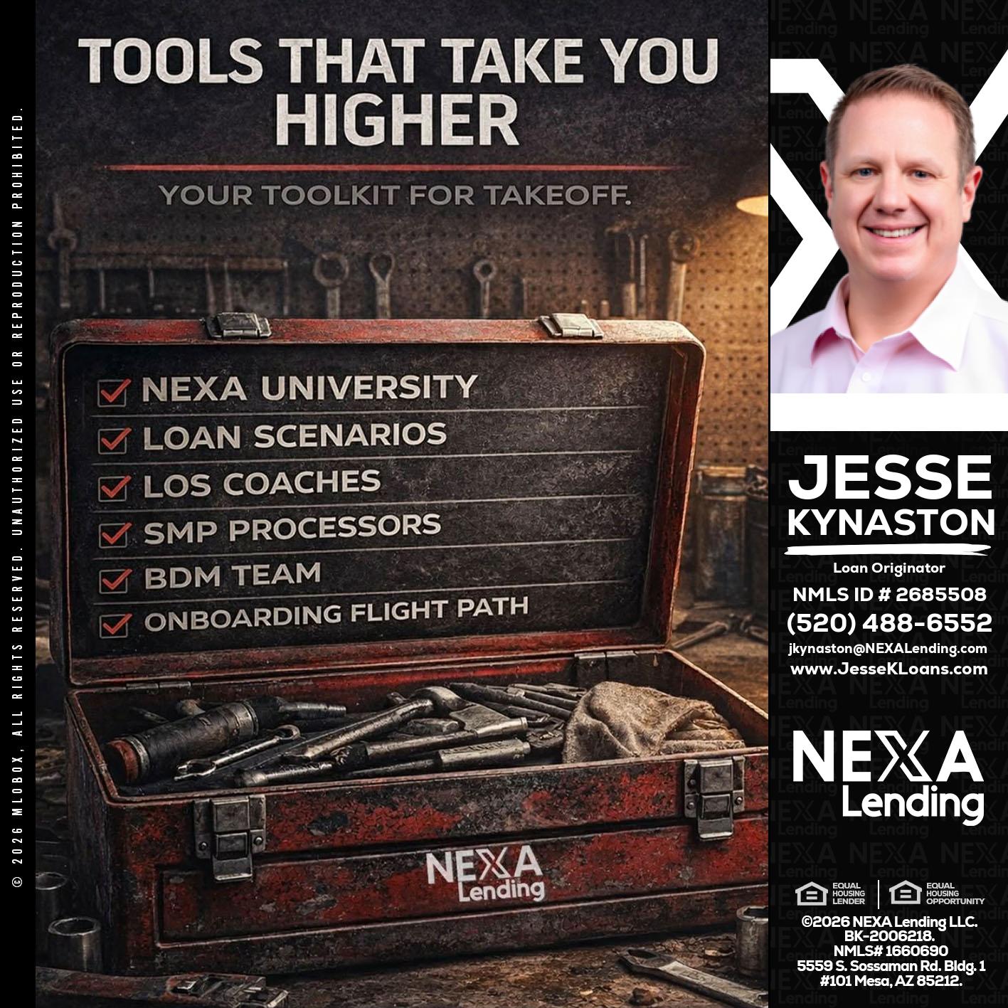 TOOLS THAT - Jesse Kynaston -Loan Originator