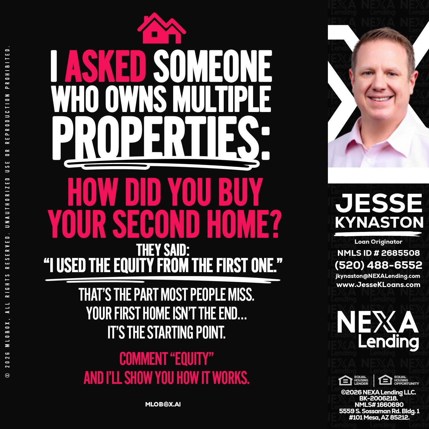 I ASKED SOMEONE - Jesse Kynaston -Loan Originator