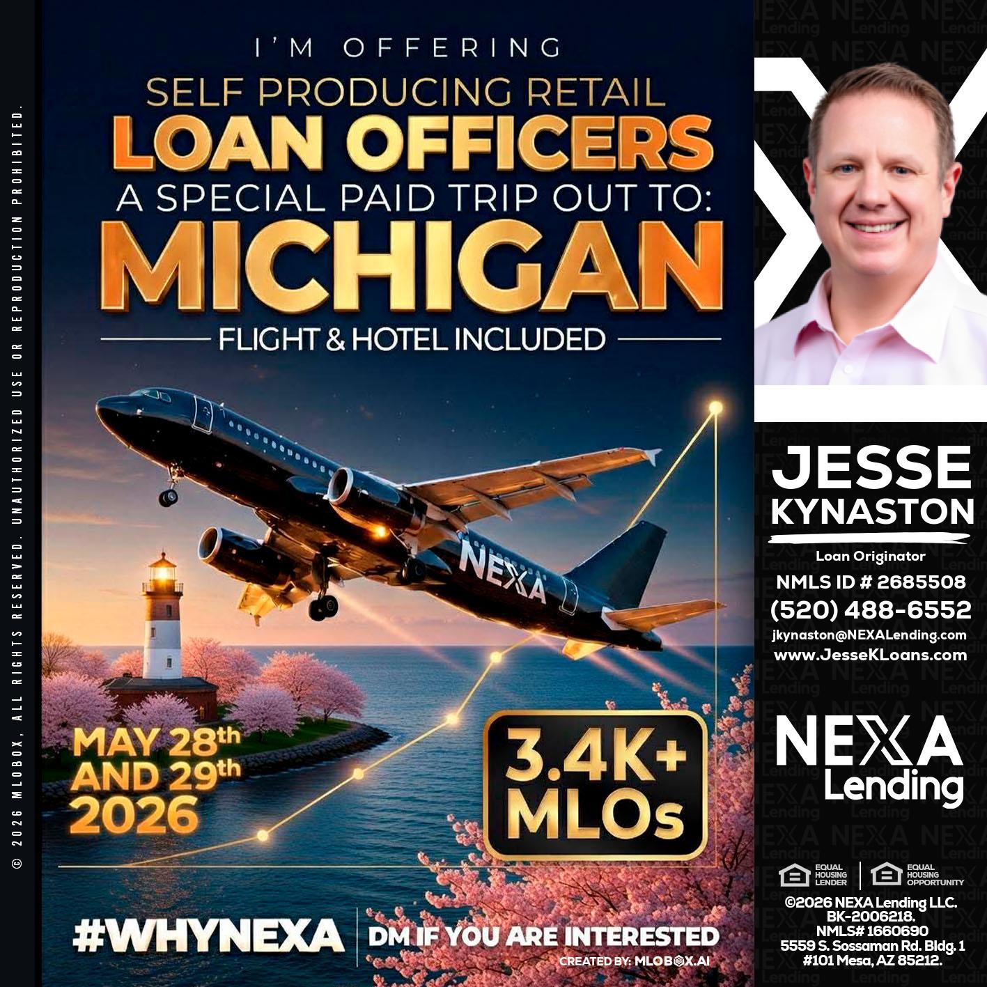 MICHIGAN TRIP - Jesse Kynaston -Loan Originator