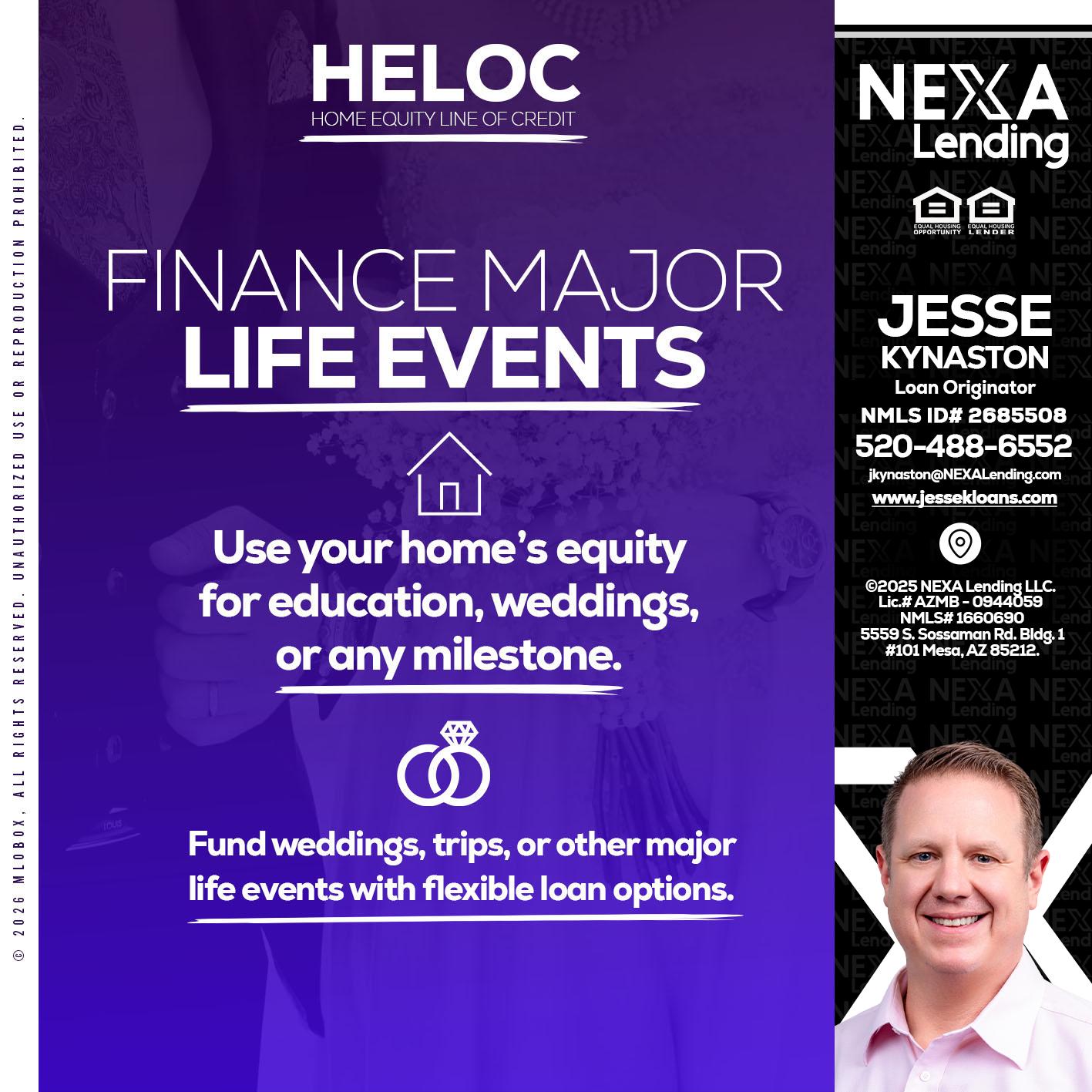 HELOC - Jesse Kynaston -Loan Originator