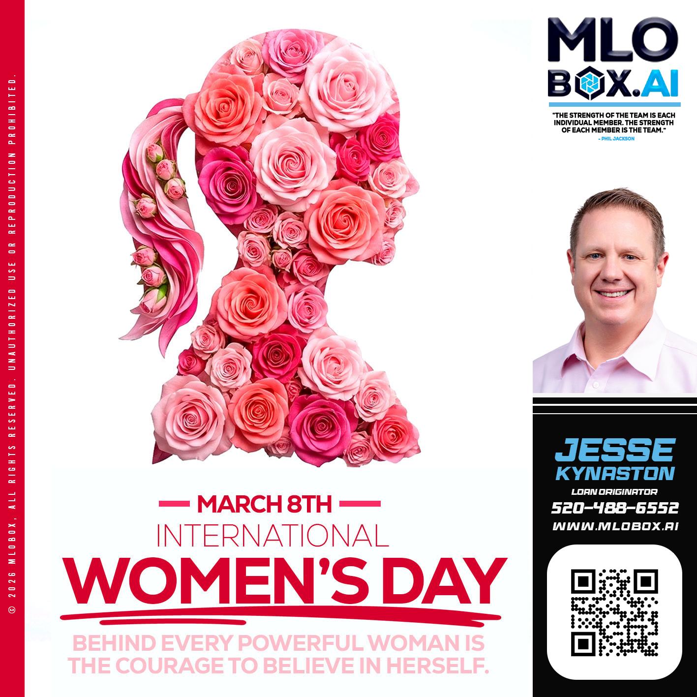 MARCH 8TH - Jesse Kynaston -Loan Originator