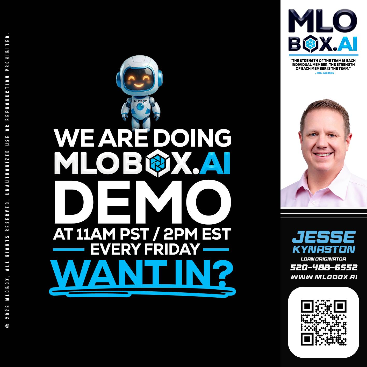 WE ARE DOING - Jesse Kynaston -Loan Originator