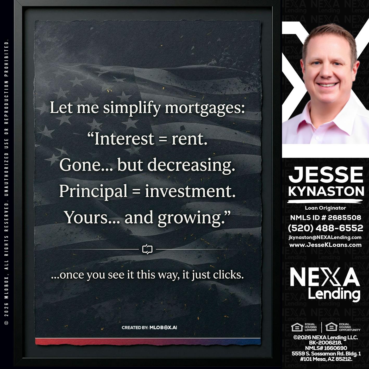 LET ME SIMPLIFY - Jesse Kynaston -Loan Originator