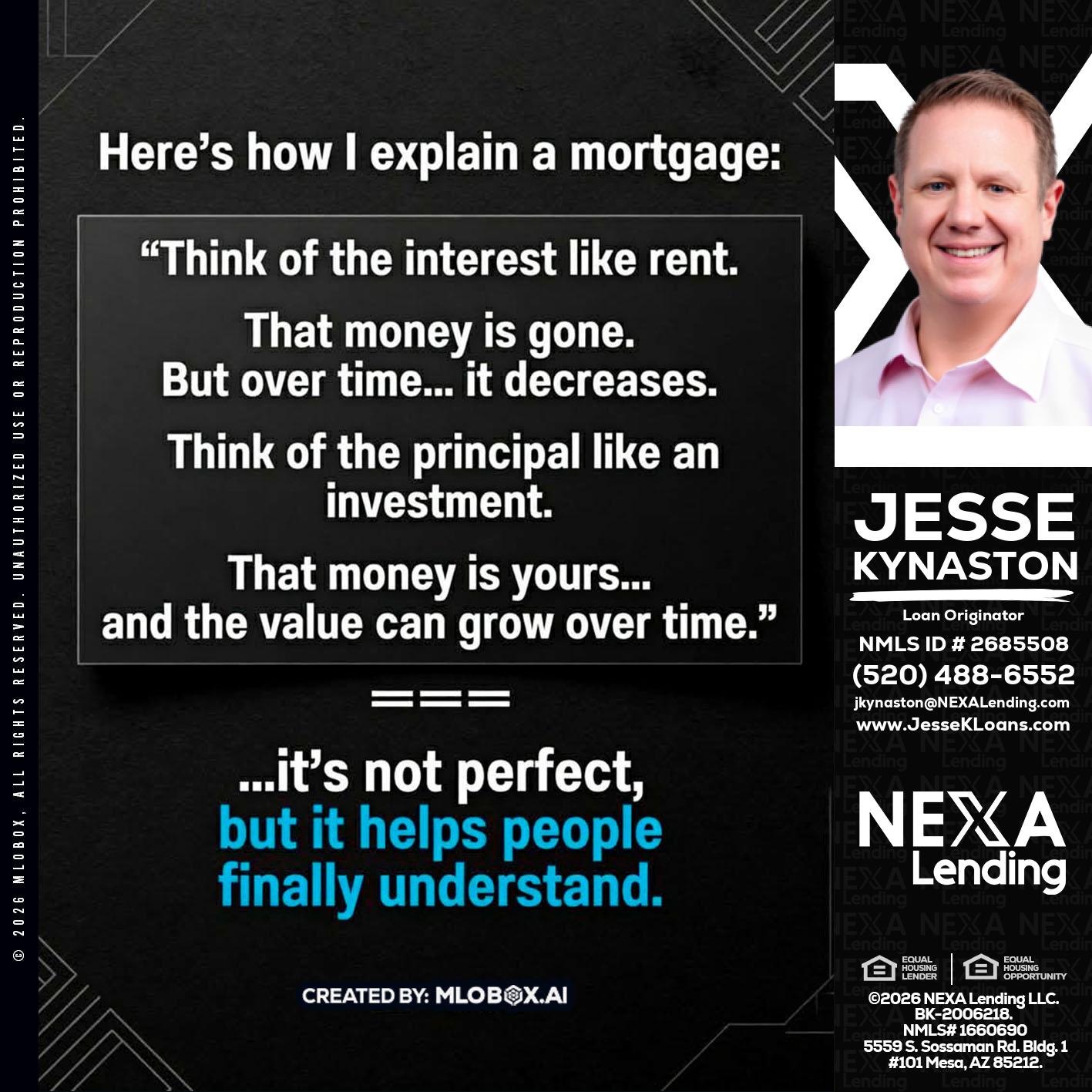 HERES NOW - Jesse Kynaston -Loan Originator