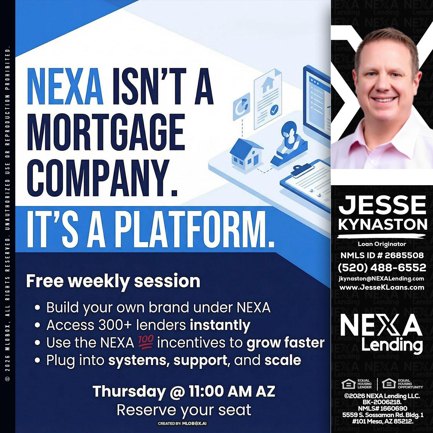 NEXA ISNT - Jesse Kynaston -Loan Originator