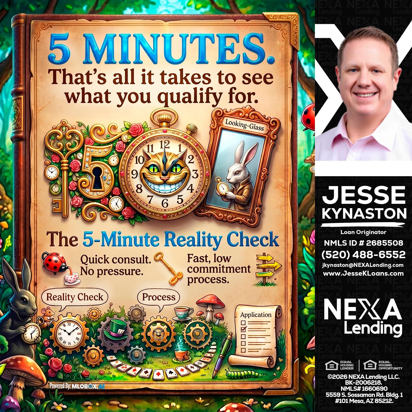 Reality Check! - Jesse Kynaston -Loan Originator