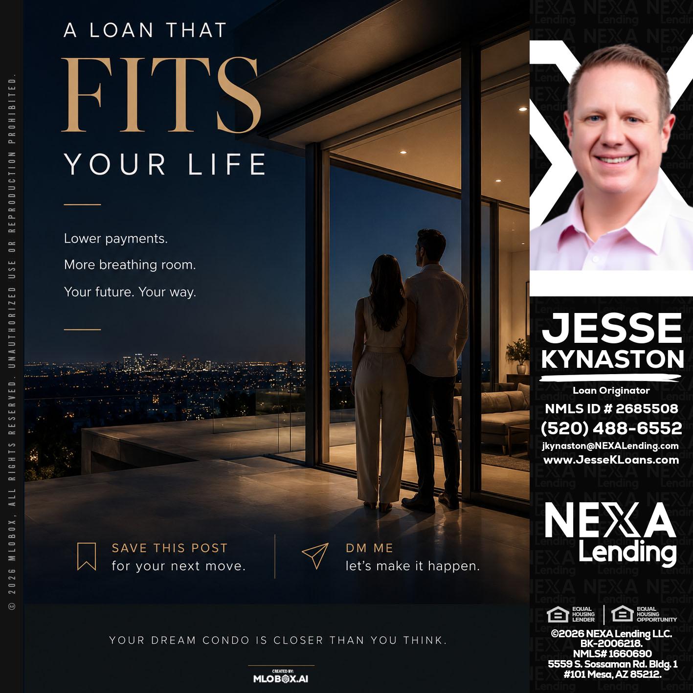 LOANS THAT FIT - Jesse Kynaston -Loan Originator