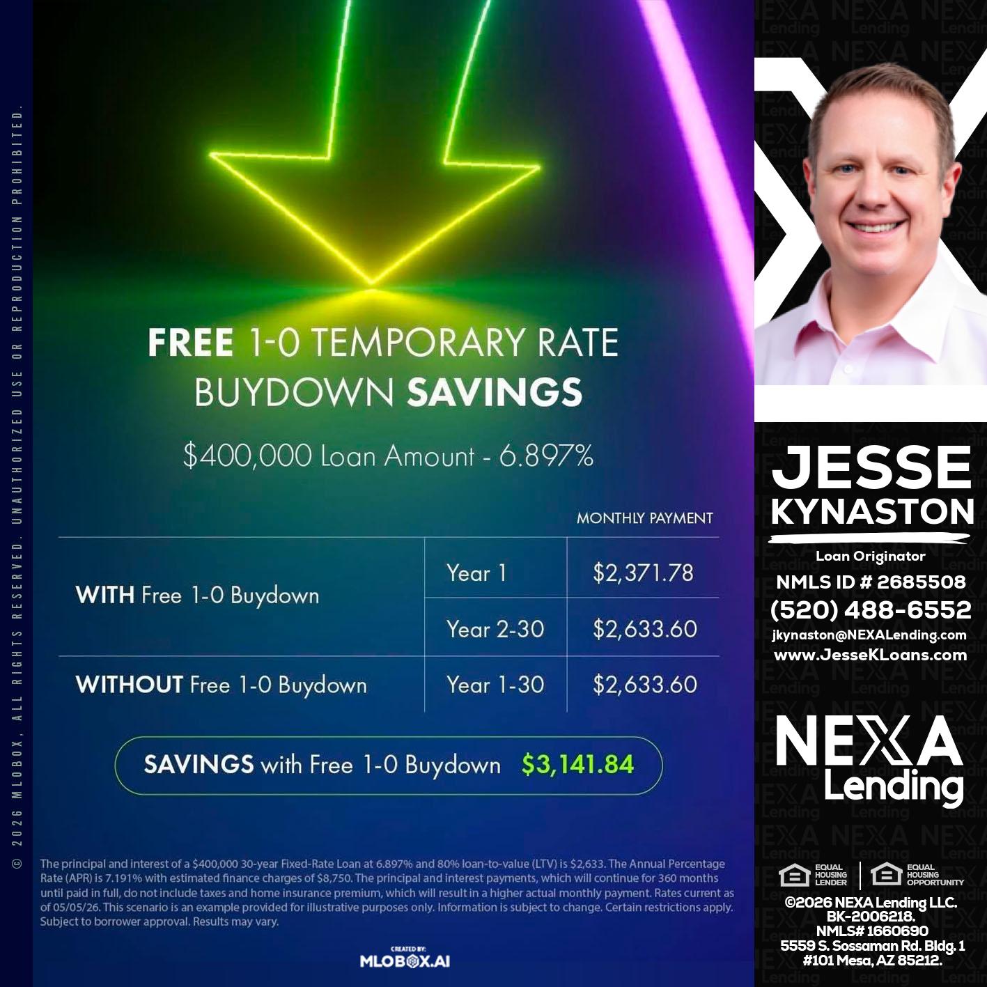 BUYDOWN - Jesse Kynaston -Loan Originator