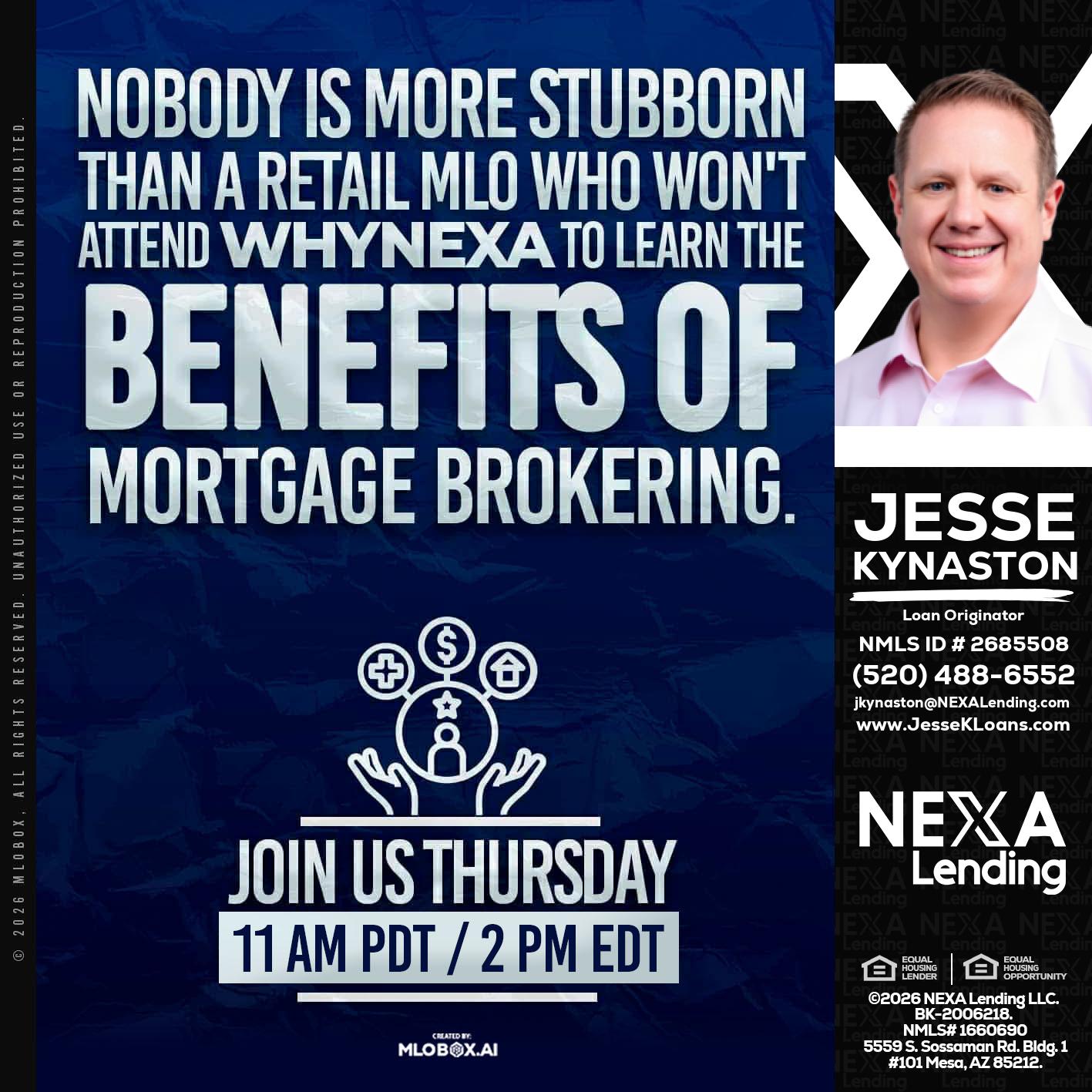 WHY NEXA - Jesse Kynaston -Loan Originator