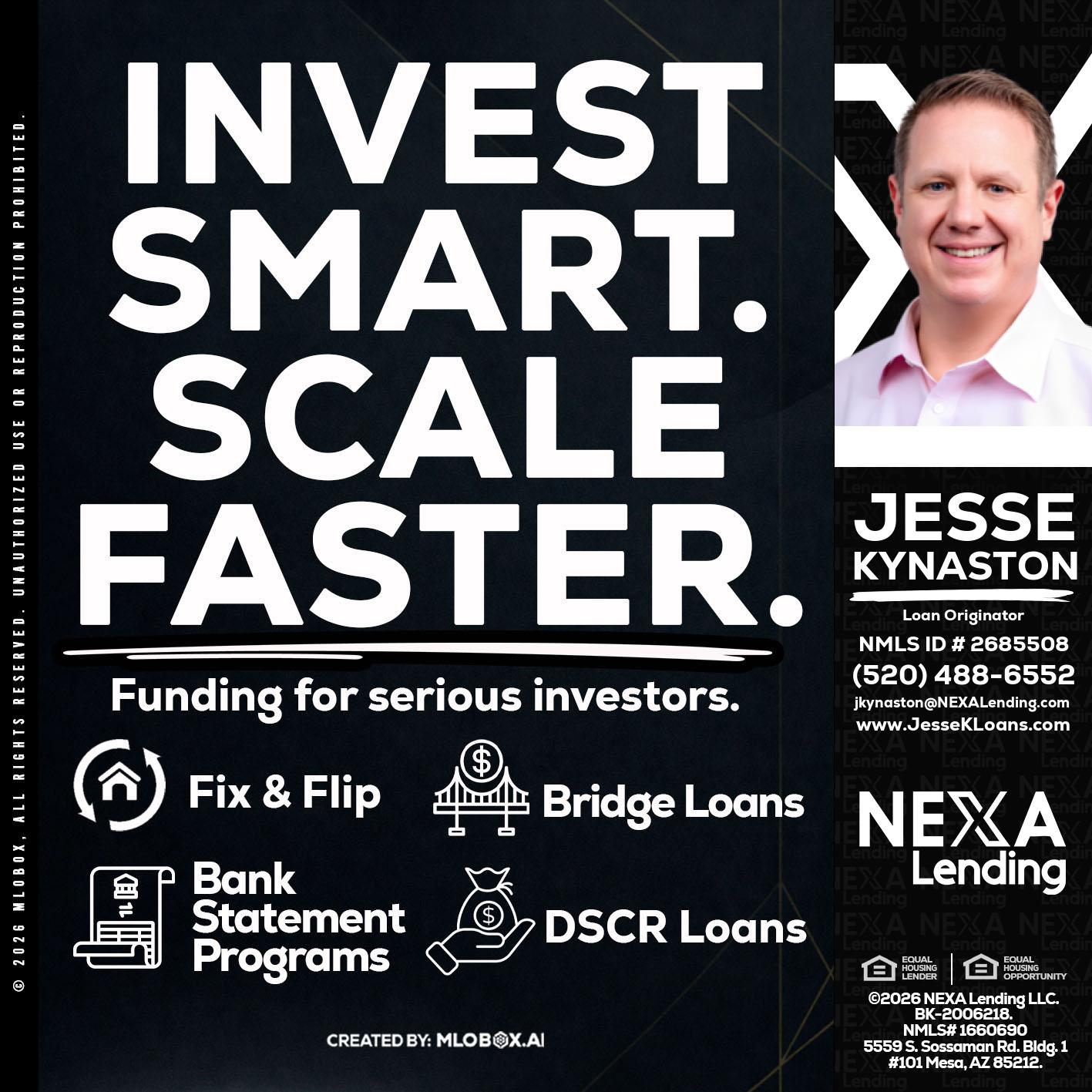 INVEST SMART - Jesse Kynaston -Loan Originator