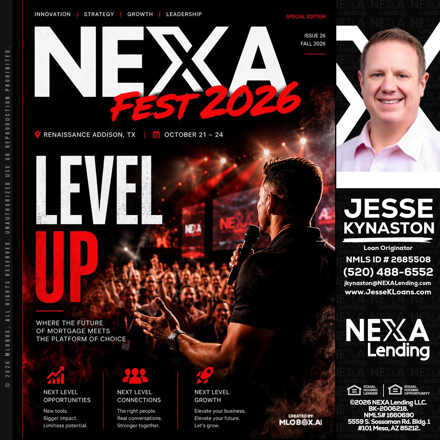 NEXA FEST 2026 - Jesse Kynaston -Loan Originator