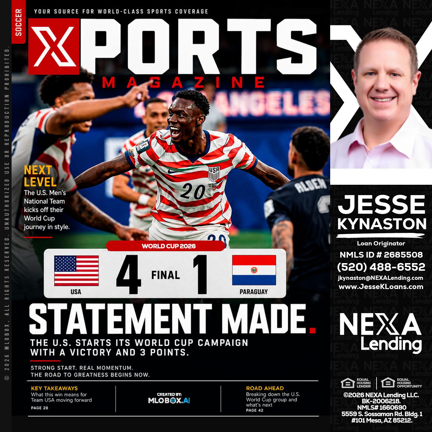 XPORTS - Jesse Kynaston -Loan Originator
