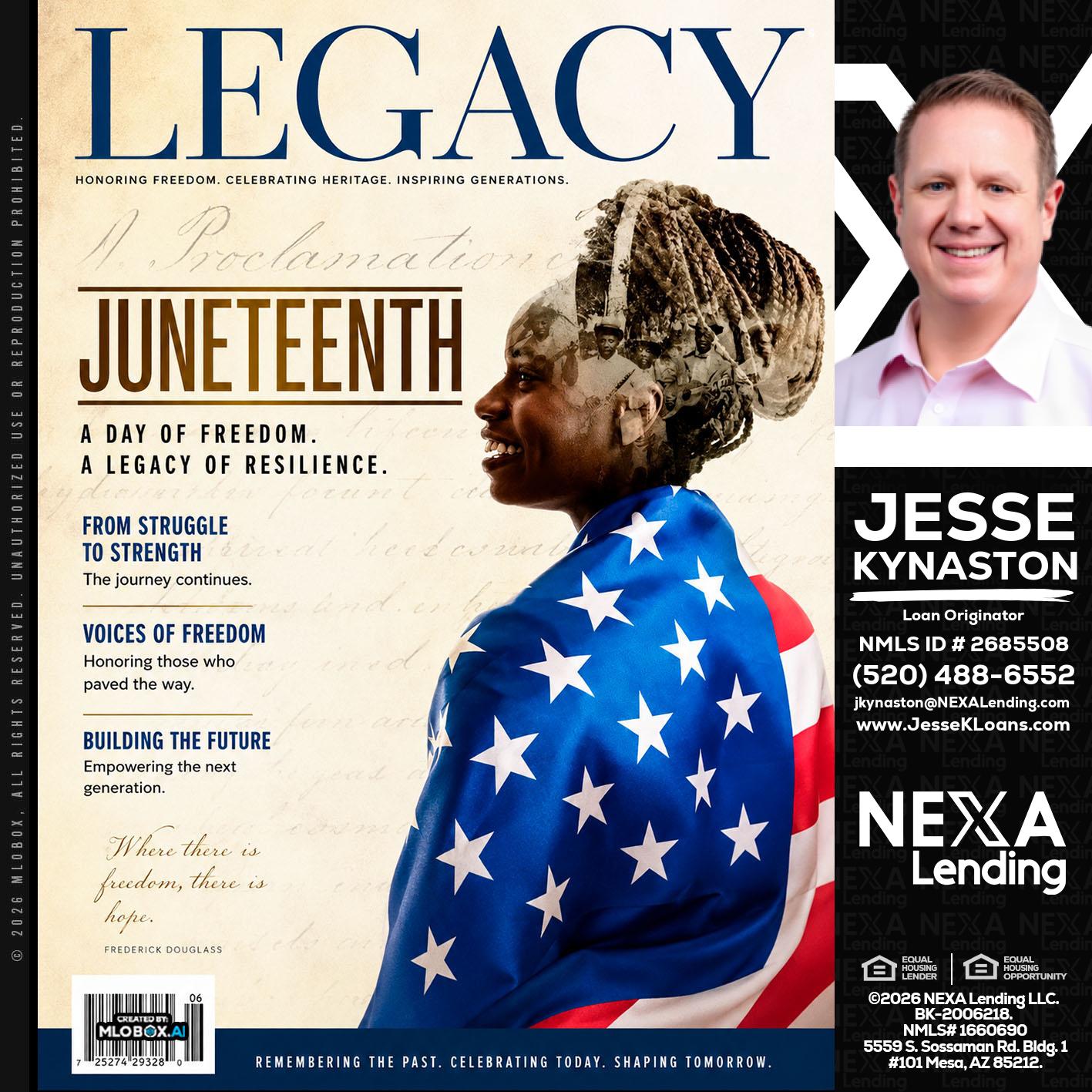 LEGACY - Jesse Kynaston -Loan Originator