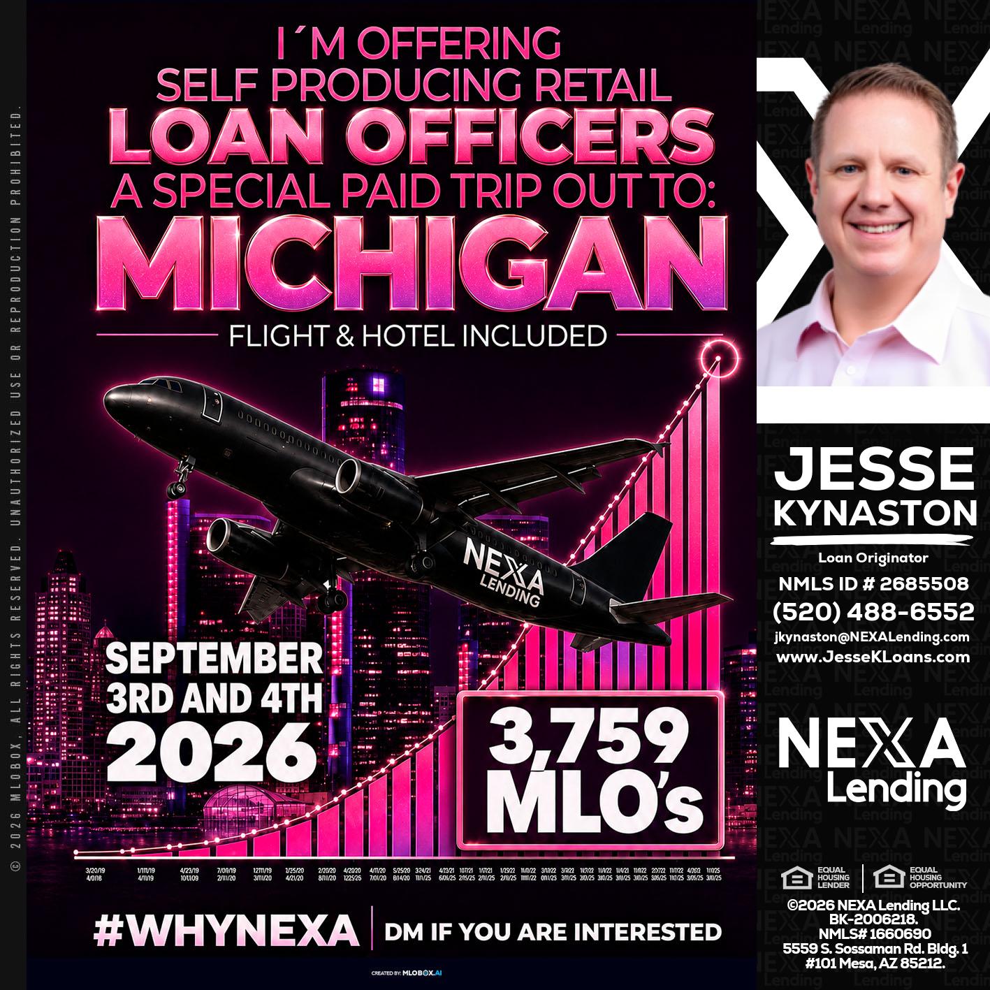 MICHIGAN TRIP - Jesse Kynaston -Loan Originator
