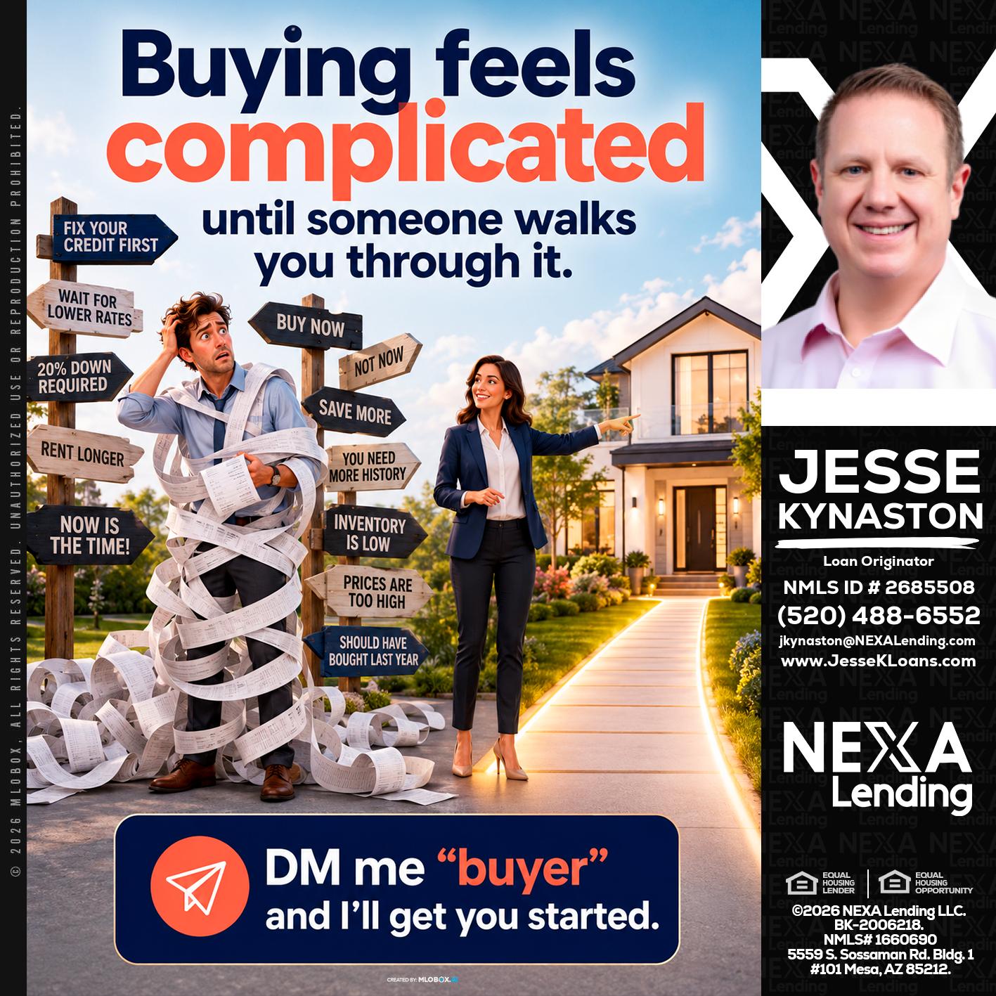 buying feels - Jesse Kynaston -Loan Originator