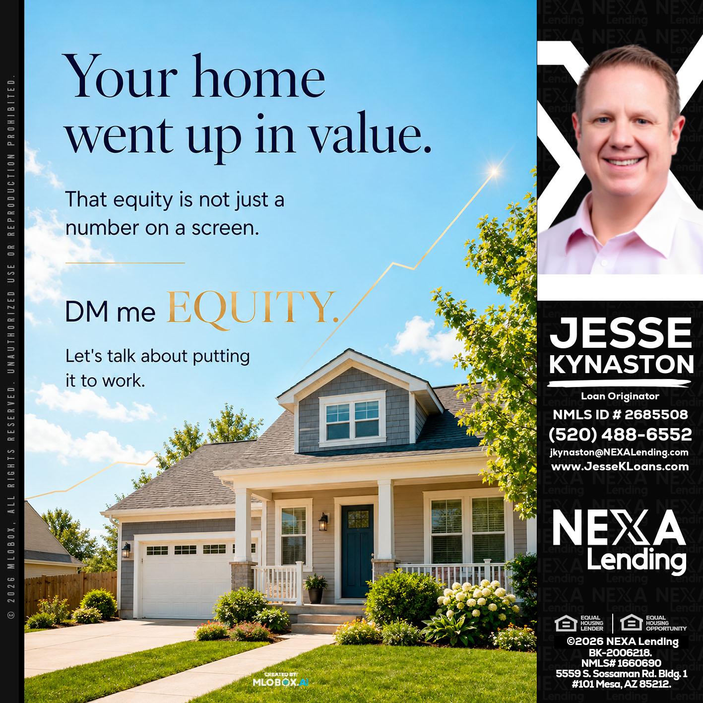 YOUR HOME - Jesse Kynaston -Loan Originator
