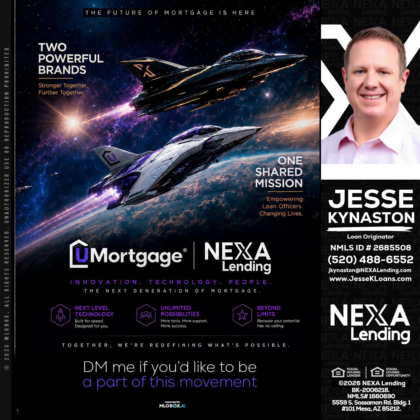 U Mortgage + NEXA lending - Jesse Kynaston -Loan Originator