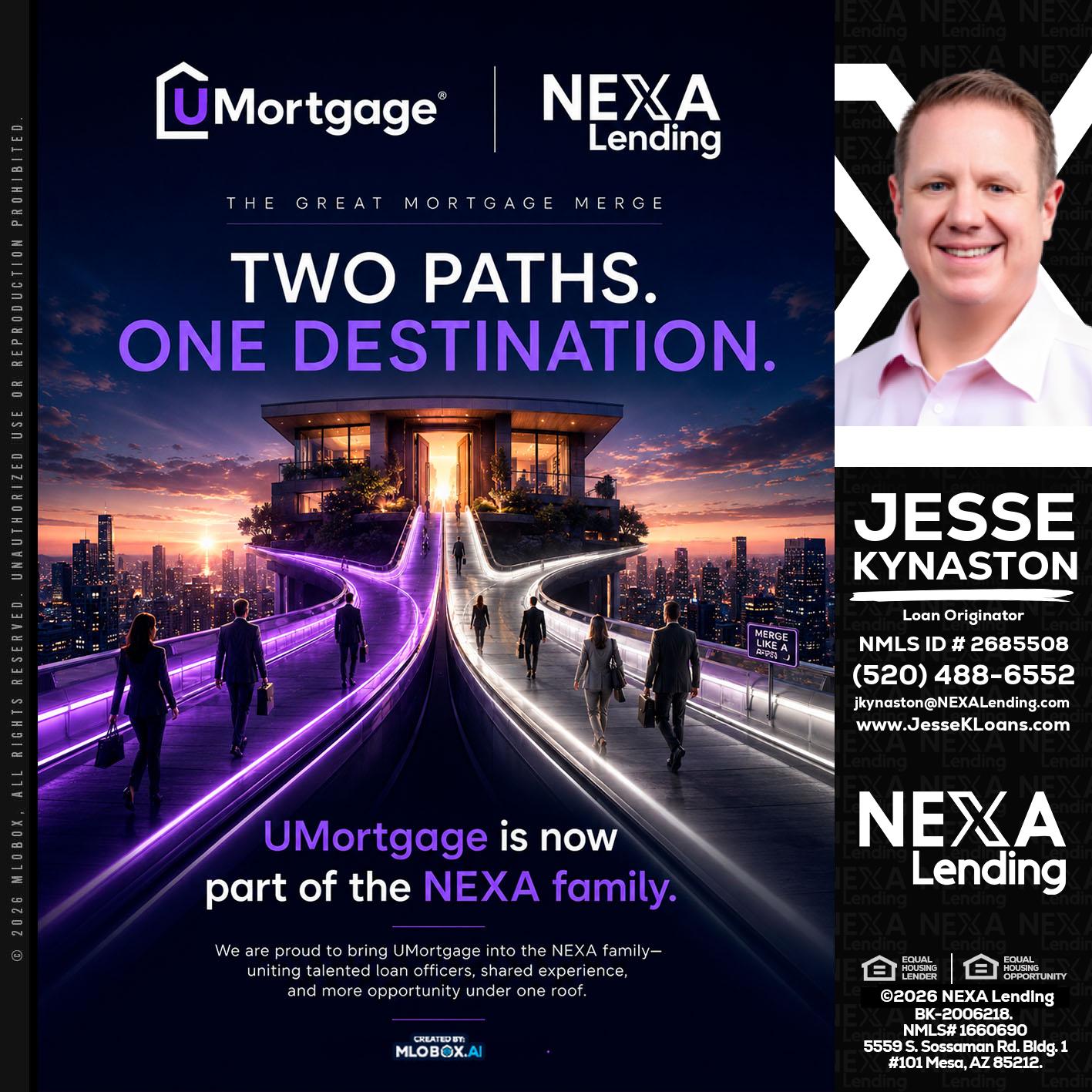 two path - Jesse Kynaston -Loan Originator
