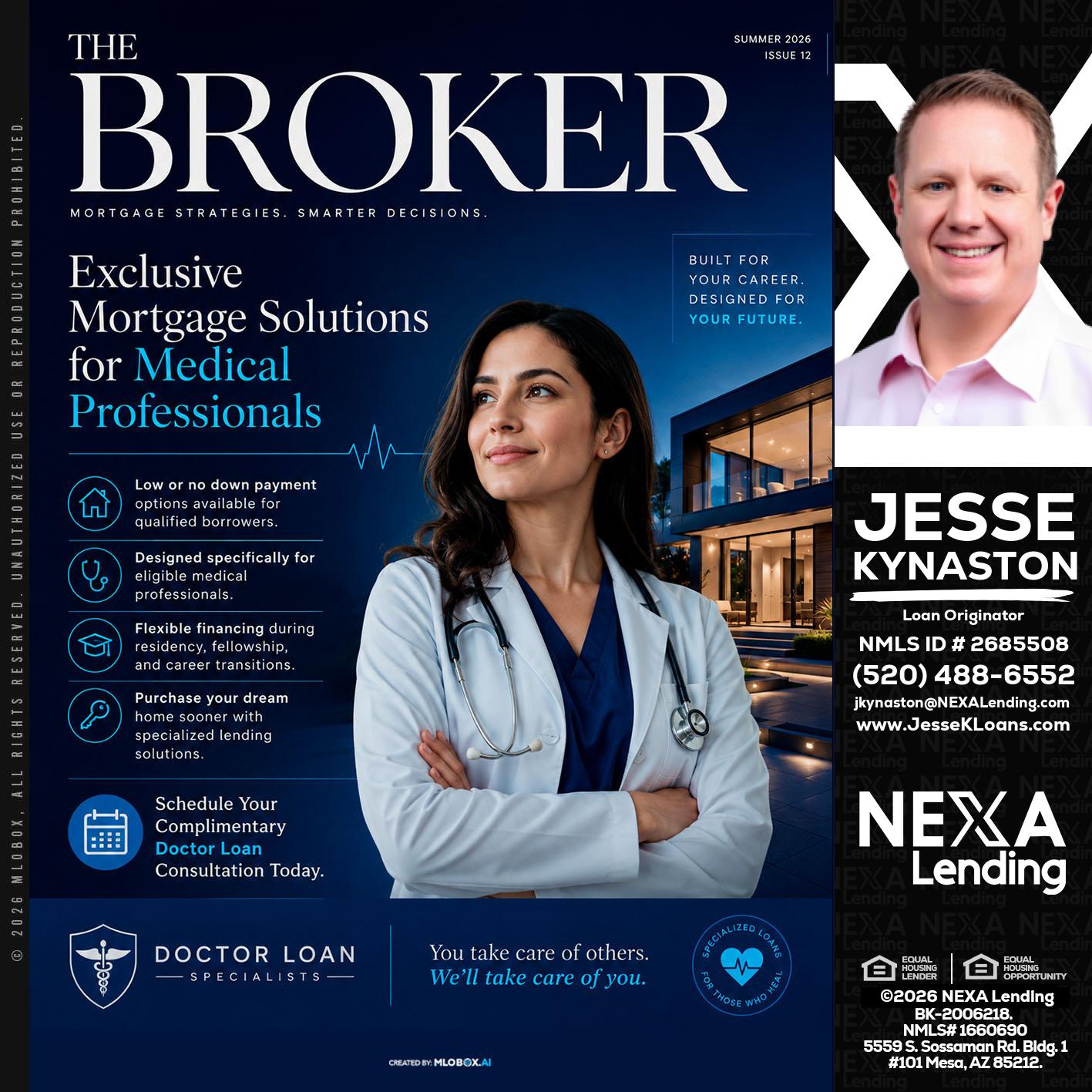 THE BROKER - Jesse Kynaston -Loan Originator