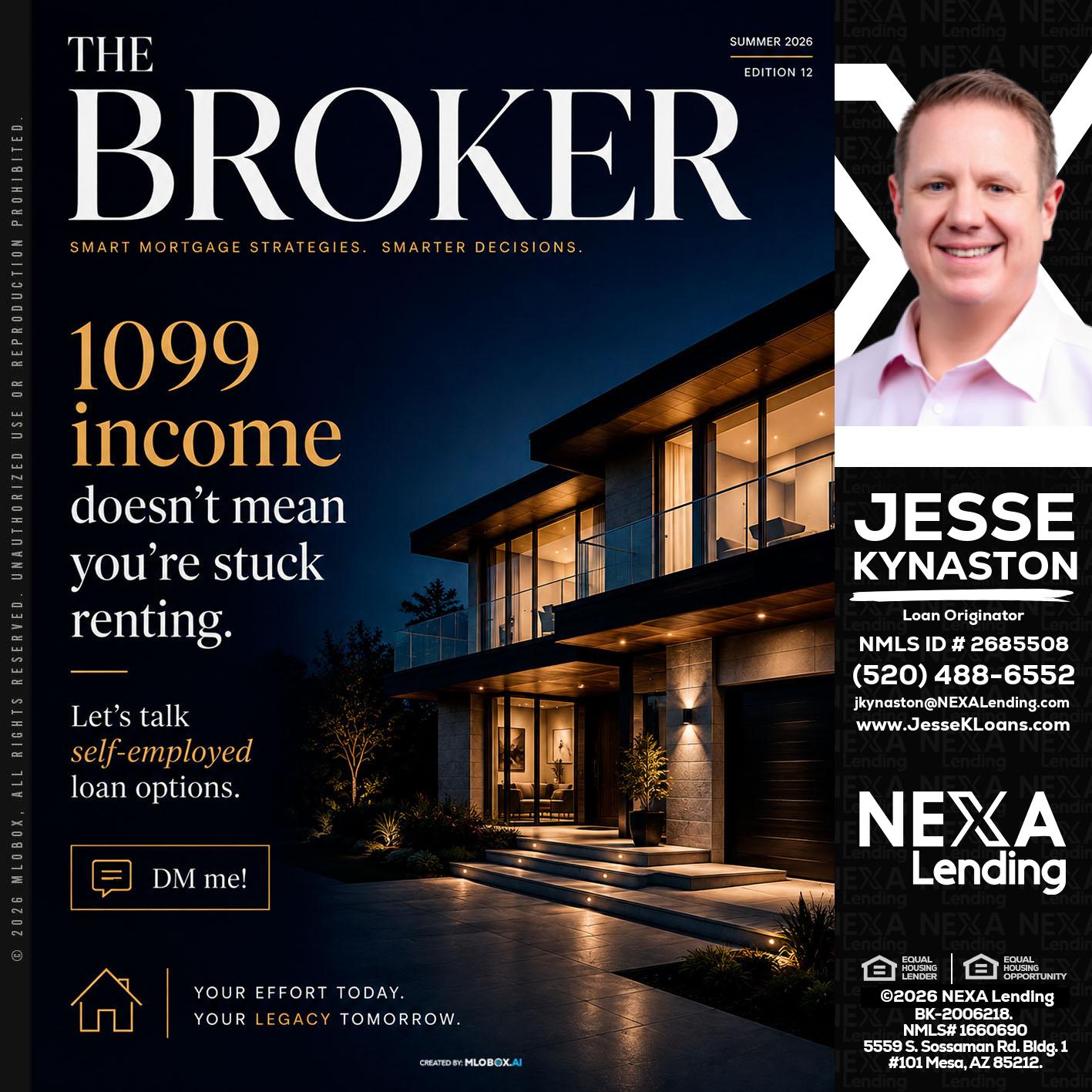 THE BROKER - Jesse Kynaston -Loan Originator