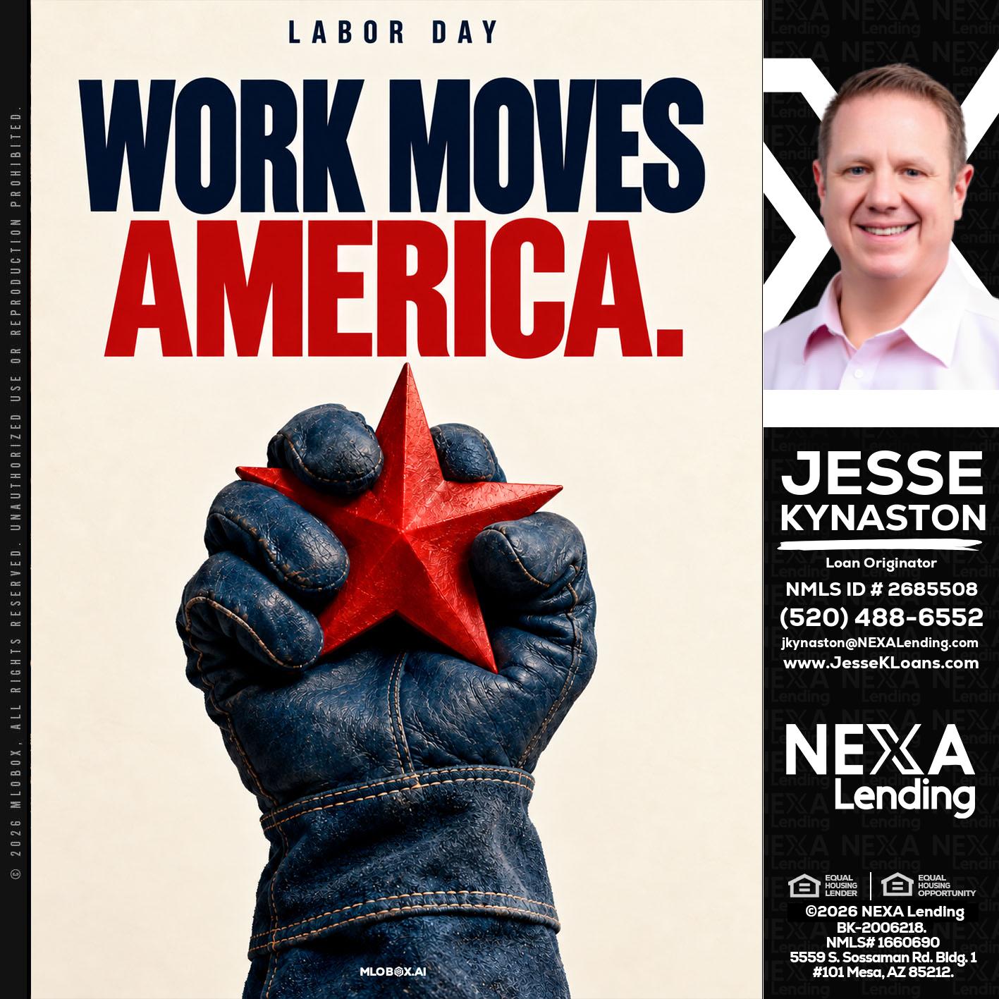 WORKS MOVES AMERICA - Jesse Kynaston -Loan Originator
