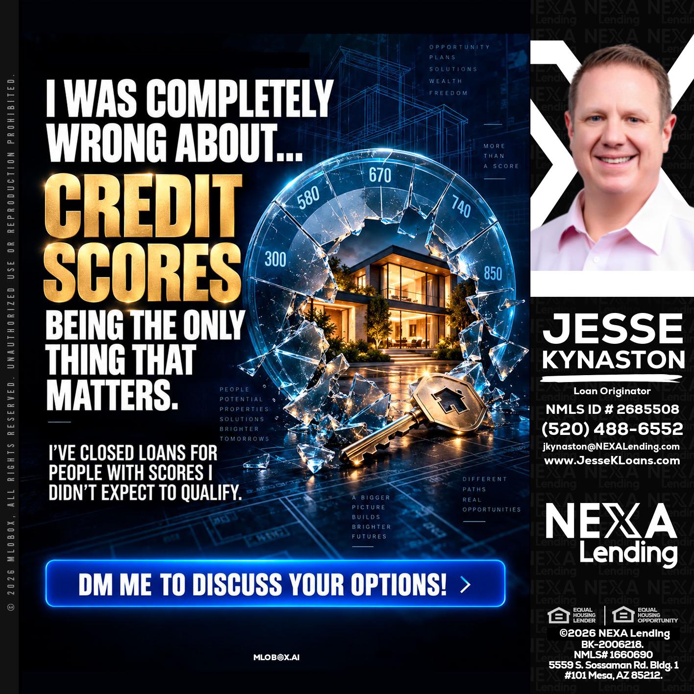 I WAS COMPLETY - Jesse Kynaston -Loan Originator