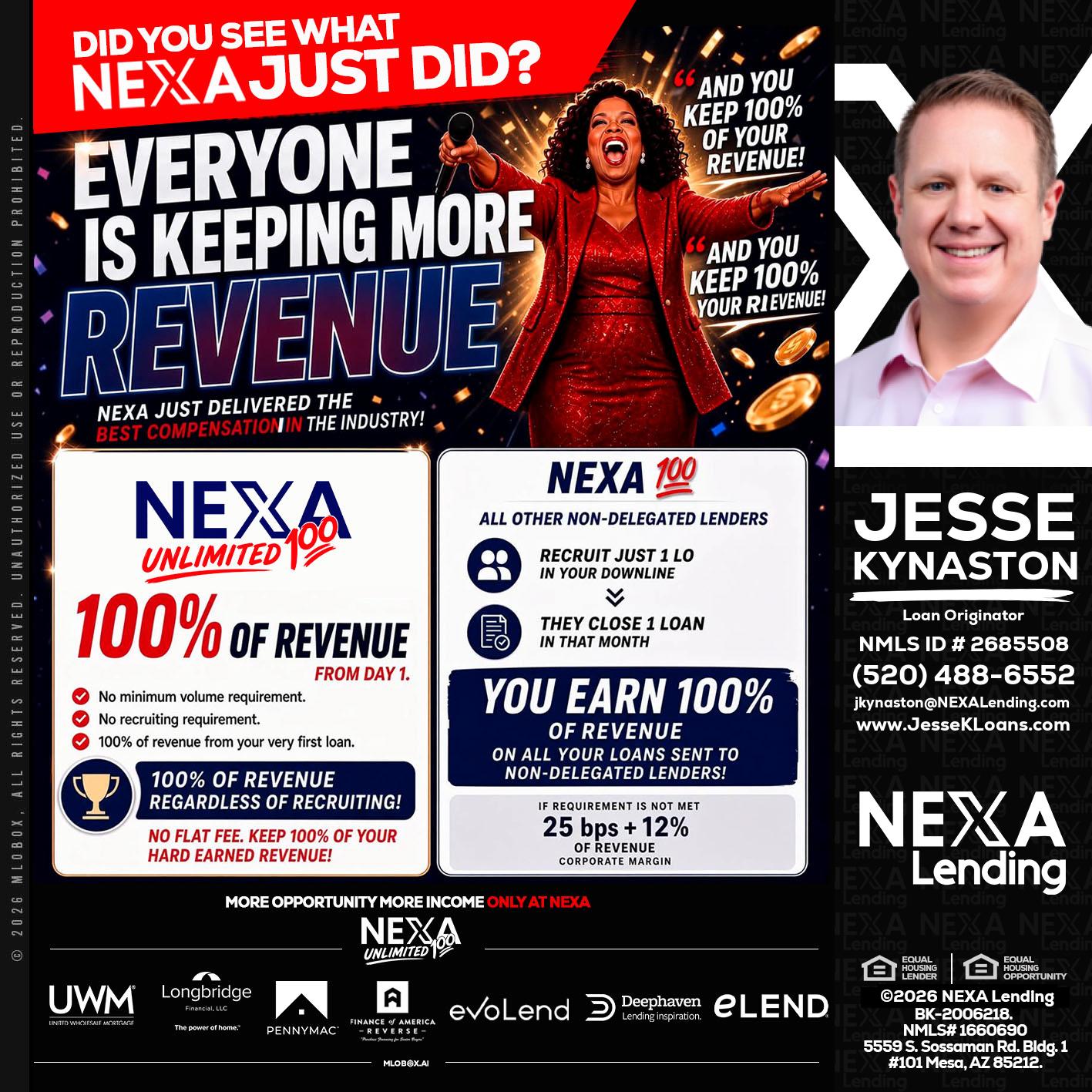 EVERYONE IS KEEPING - Jesse Kynaston -Loan Originator