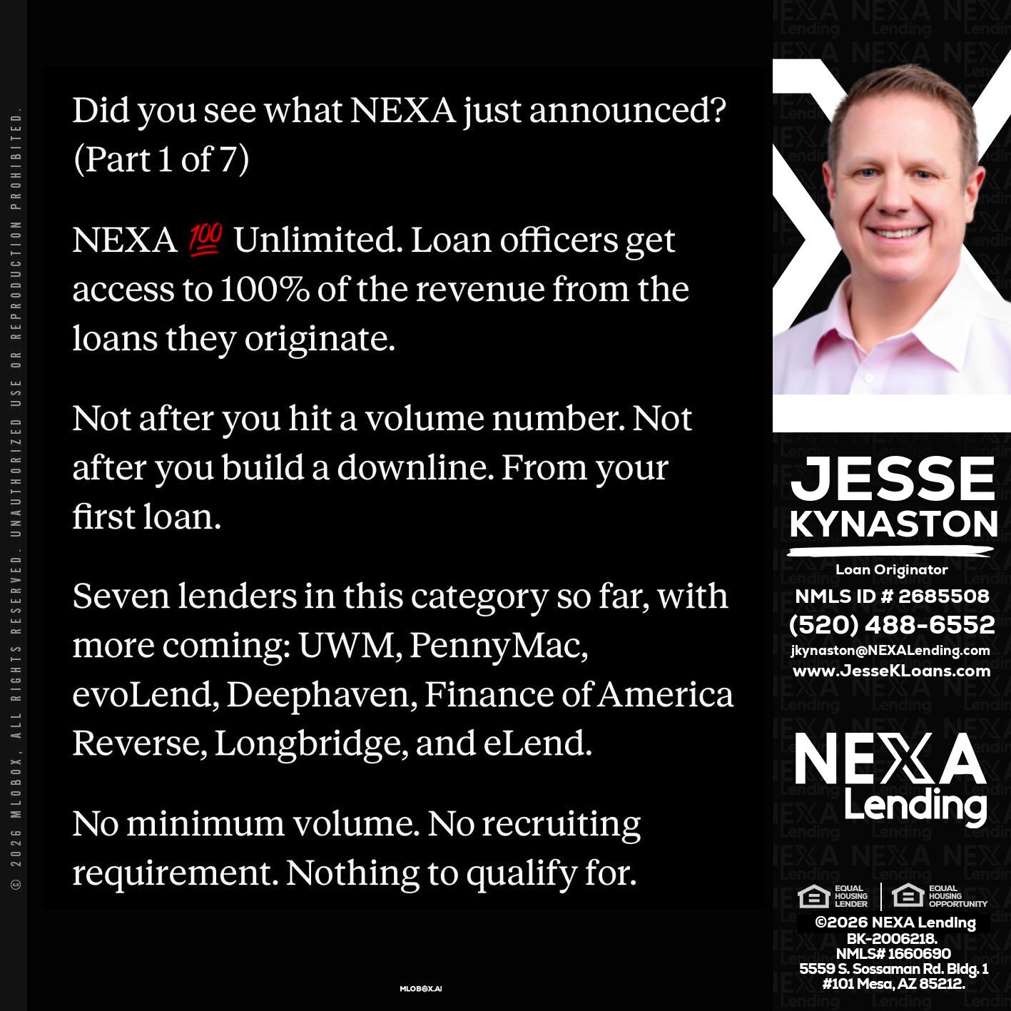 DID YOU KNOW - Jesse Kynaston -Loan Originator