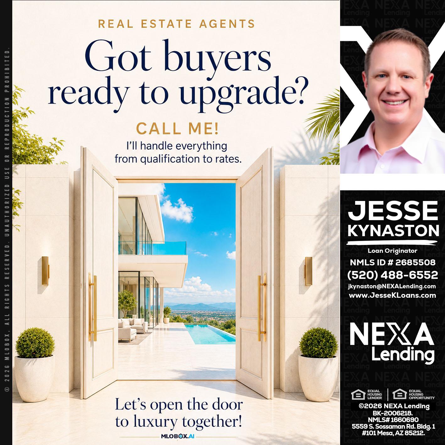 got buyers? - Jesse Kynaston -Loan Originator
